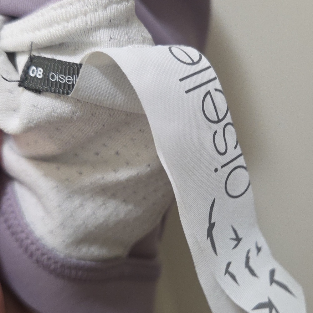 Oiselle Hi Twenty Sports Bra- Lilac - Picture 3 of 3
